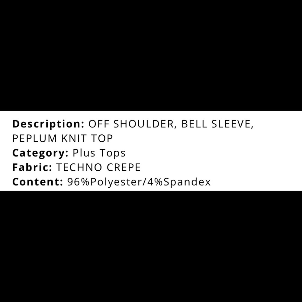 Plus Size Top - Picture 6 of 6